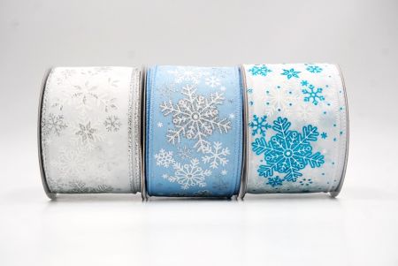 Schneeflocken & Winterglanz Drahtband_KF9387.KF9388.KF9389.KF9390 (2)